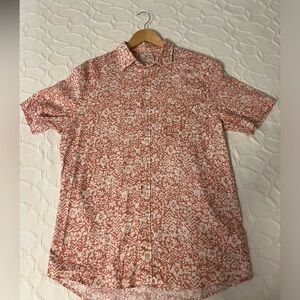 NWT Faherty Hemp Button Down